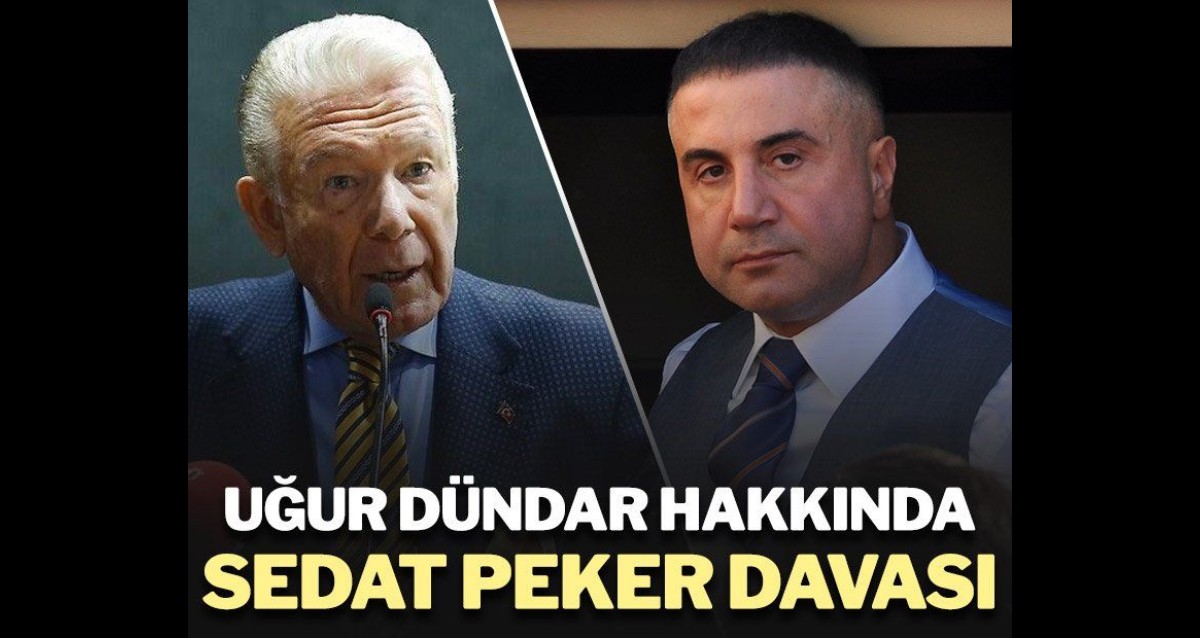 Uğur Dündar hakkında Sedat Peker davası!
